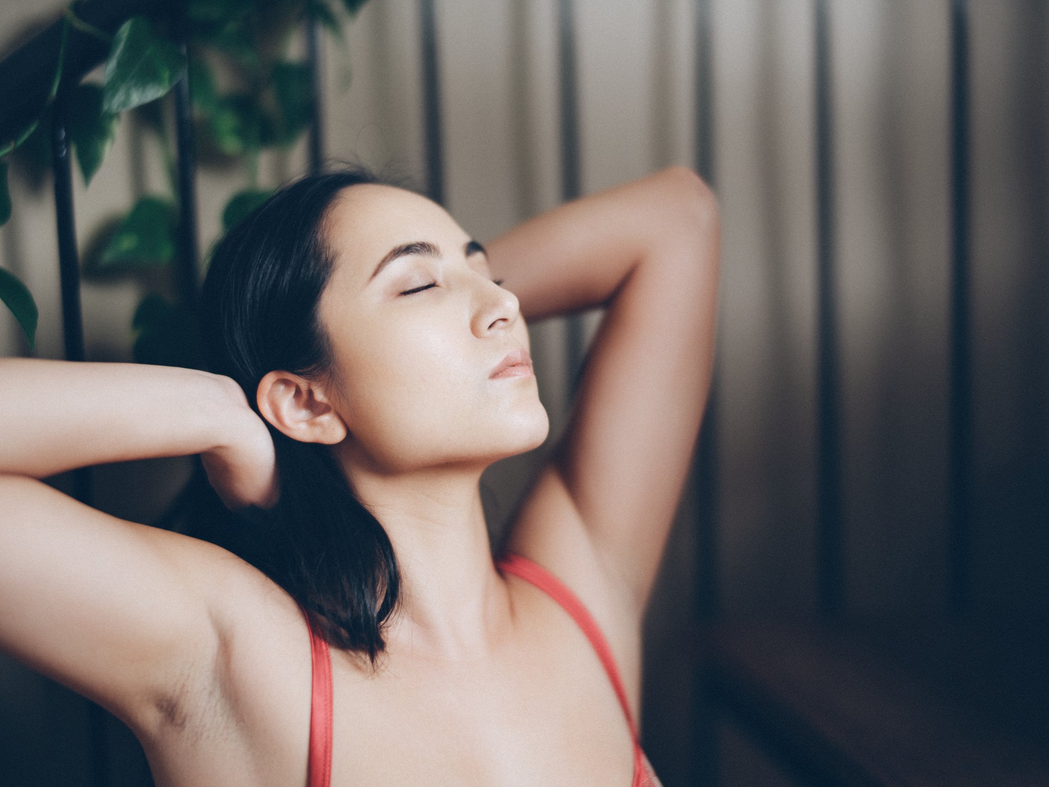 Seraphina reclining in color